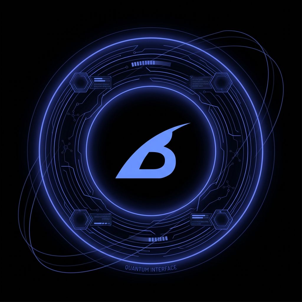 Cybrvault shield logo orbiting a digital security perimeter
